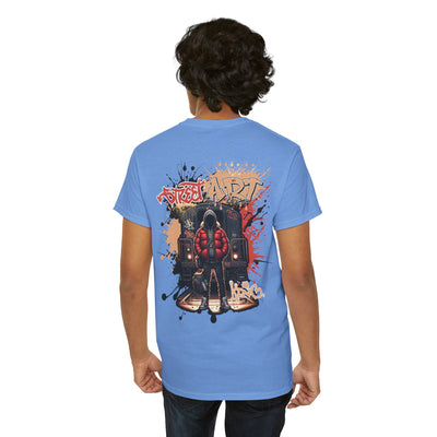 Urban Street Art Tee, Graphic T-Shirt, Casual Wear, Artistic Gift, Street Style Top, Hip-Hop Fashion Shirt Unisex - Graffiti