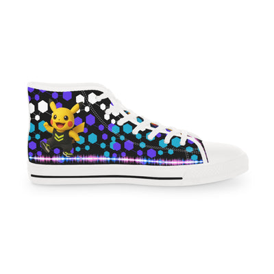 Techno Rave-Chu Pokemon Top Sneakers Footwear for Casual Wear, Gifts, Festivals, Street Style
