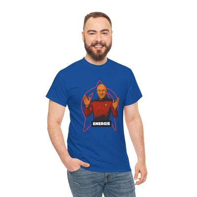 Energie Unisex Heavy Cotton Tee - Perfect for Sci-Fi Fans and Casual Wear
