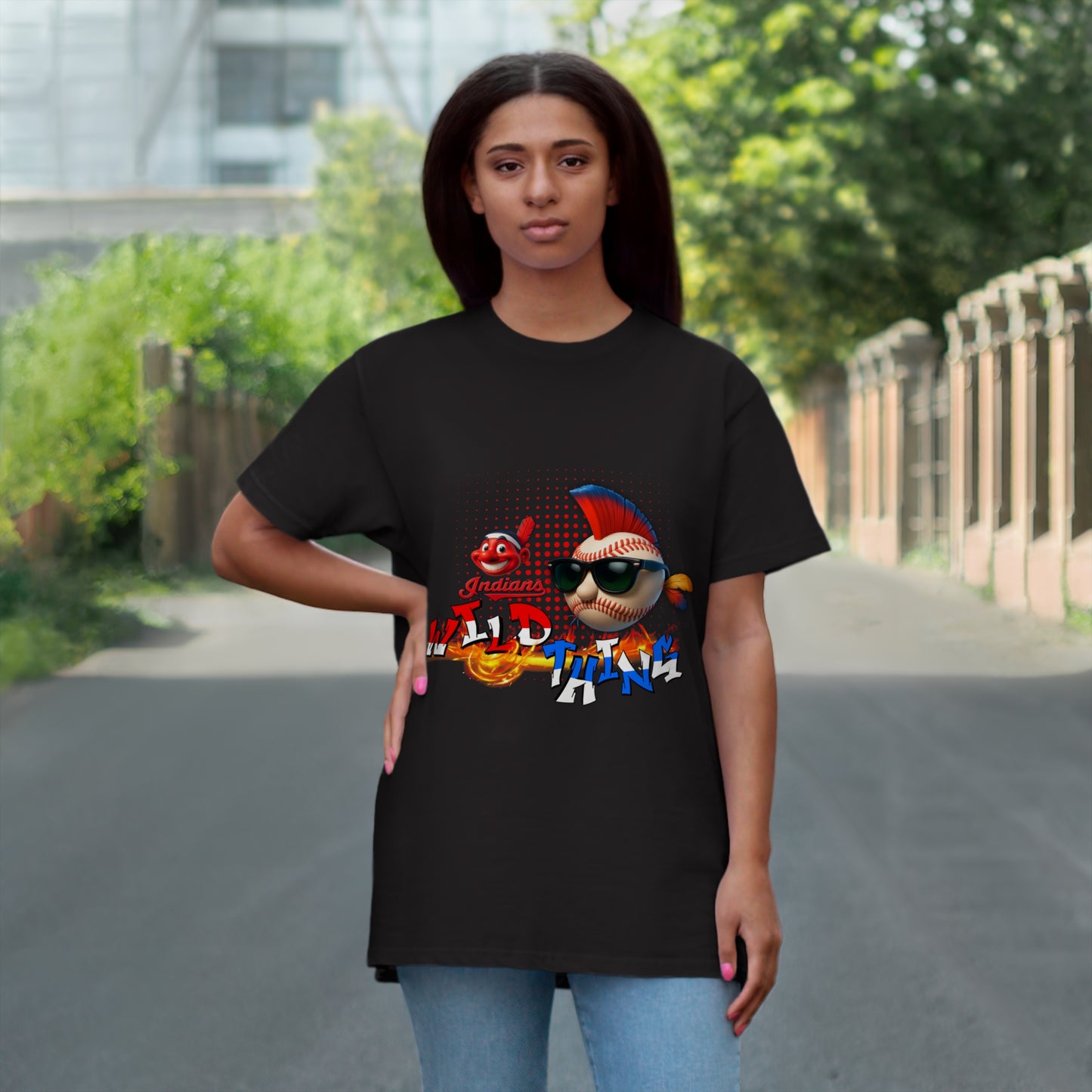Cleveland Indians Wild Thing  - Baseball Fan T-Shirt