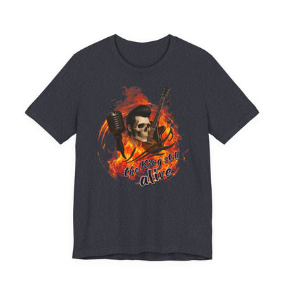 Music Vibes Unisex Jersey Tee - 'The King Still Alive' Graphic T-Shirt