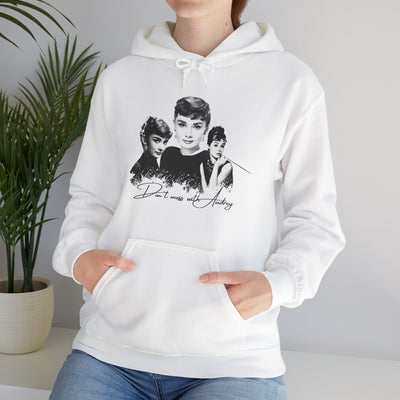 Retro Audrey Hepburn Hoodie - Classic Style
