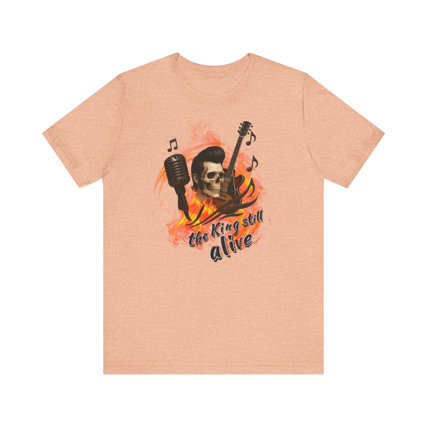 Music Vibes Unisex Jersey Tee - 'The King Still Alive' Graphic T-Shirt