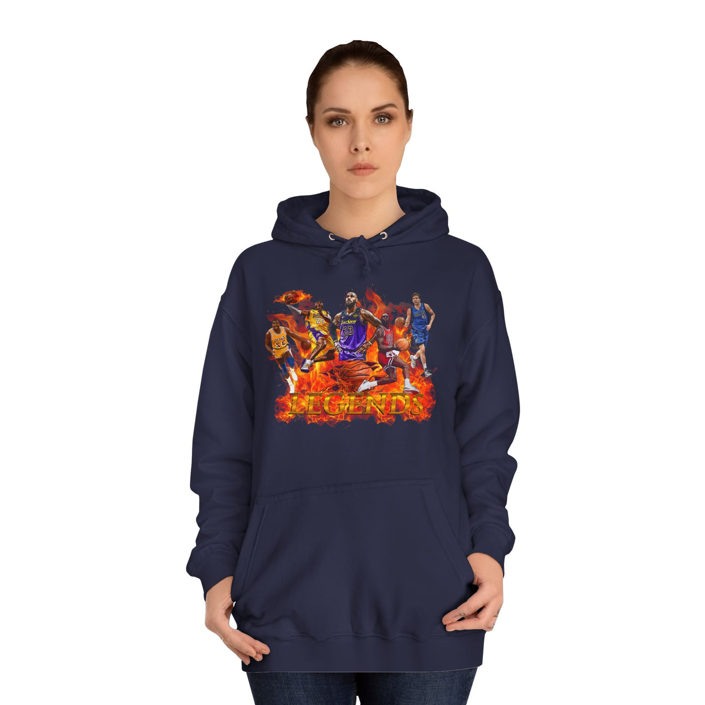 Unisex Sports Hoodie, Legends of Basketball