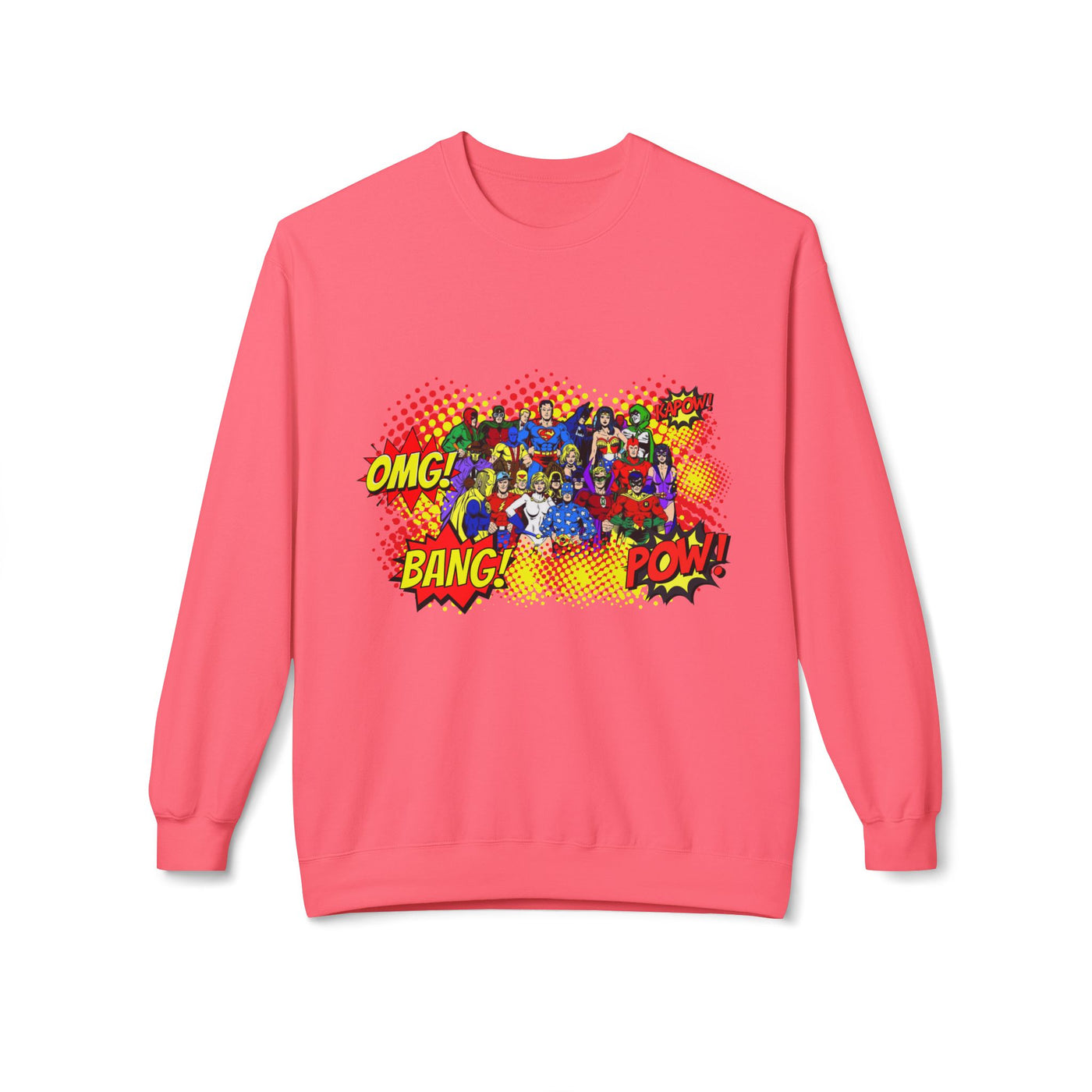 Comic Helden Graphic Sweatshirt, Superhero