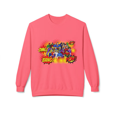 Comic Helden Graphic Sweatshirt, Superhero