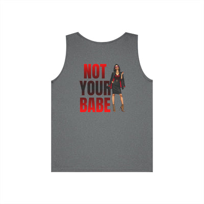 Chic & Not Your Babe Graphic Tank Top