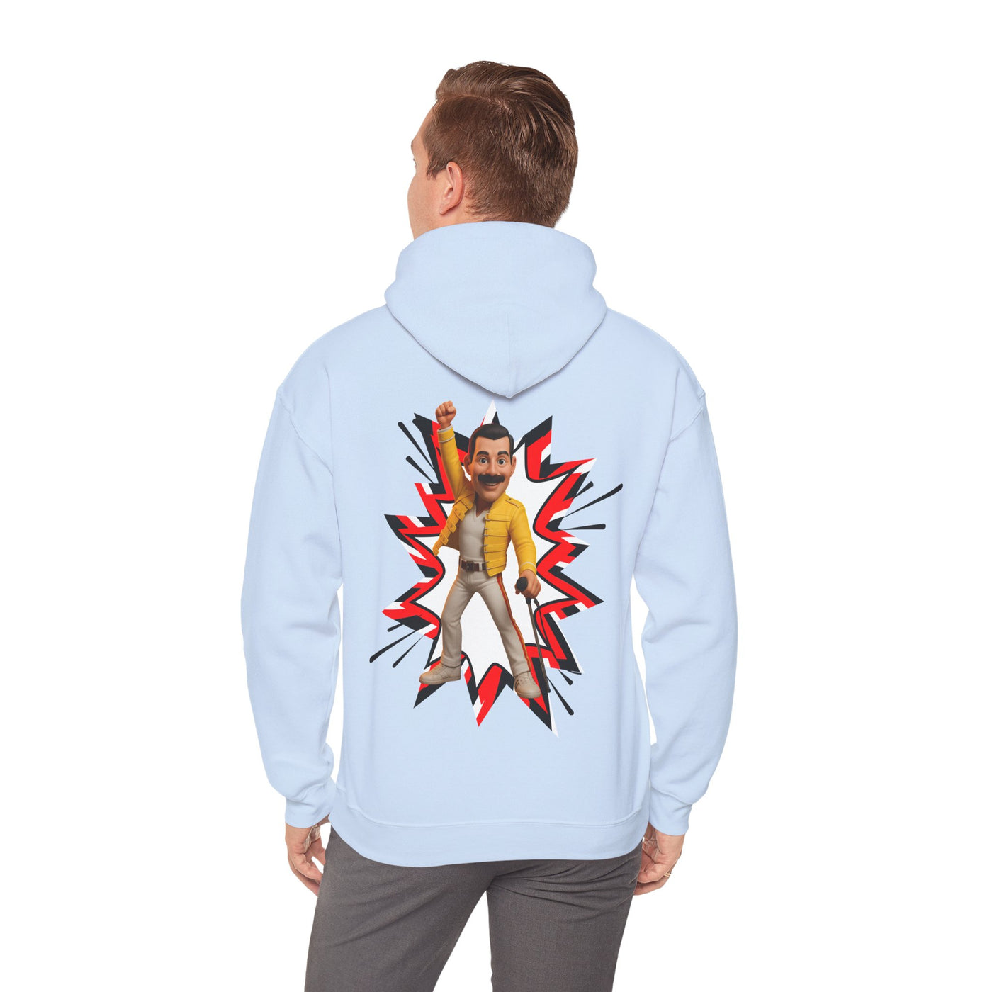 Freddie Hoodie, Unisex Sweatshirt for Music Lovers