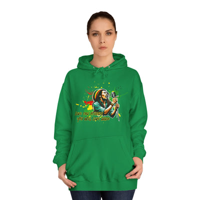 Live for others B  o  b   M a r l e y Hoodie