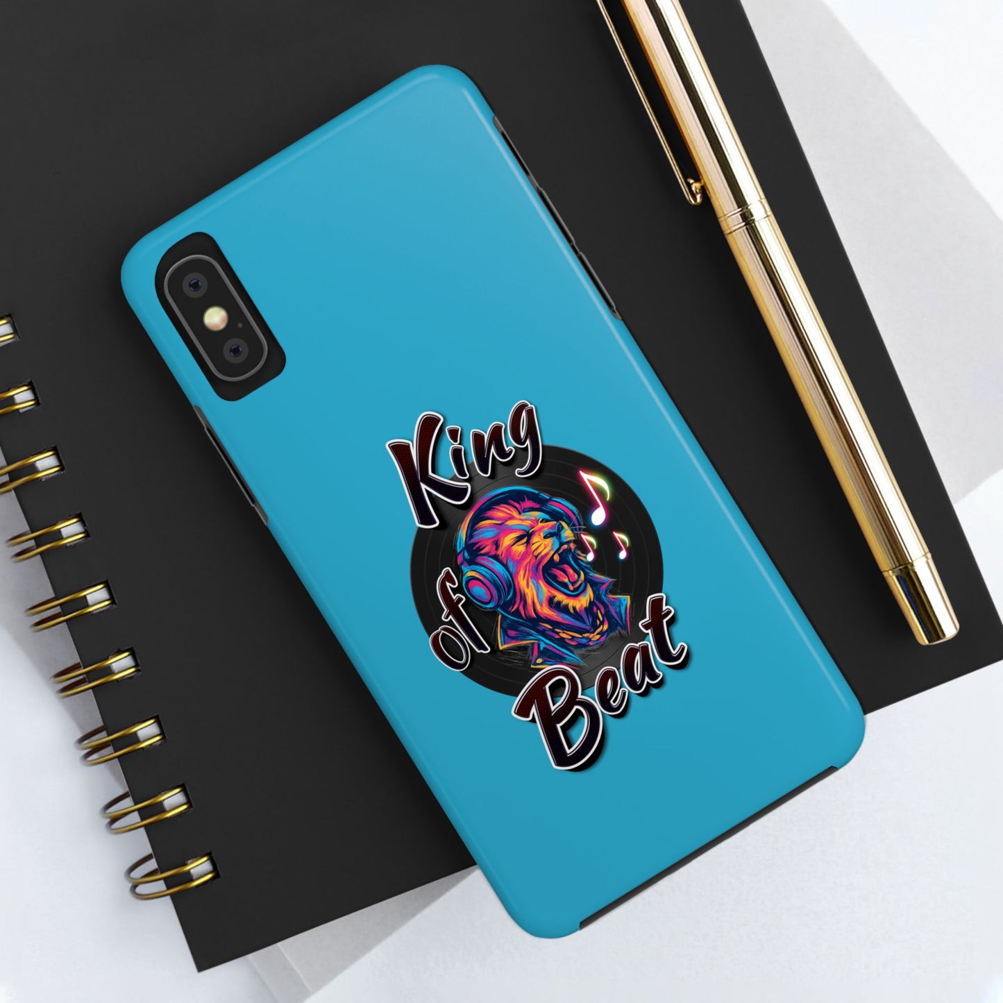 Handyhülle Phone Case - King of Beat, Unique Phone Cover for Music Lovers