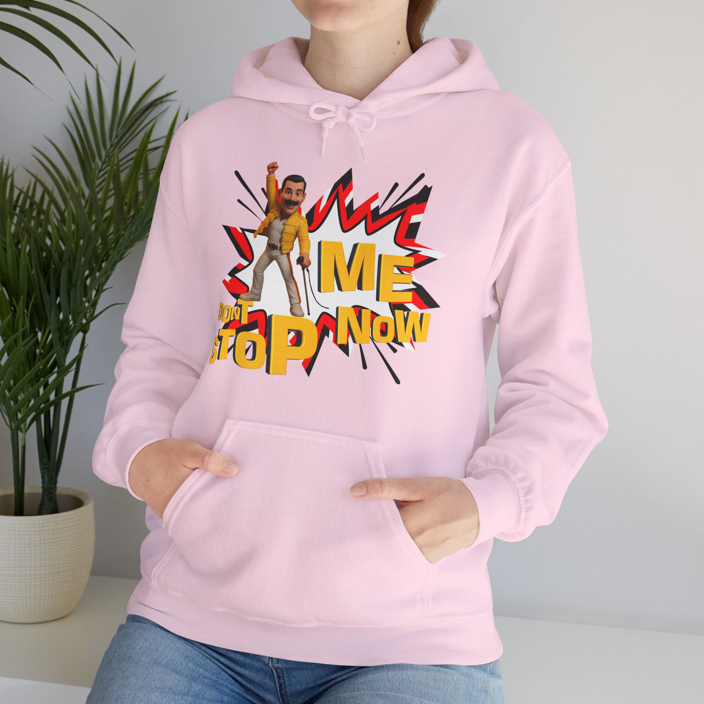 Freddie Hoodie, Unisex Sweatshirt for Music Lovers