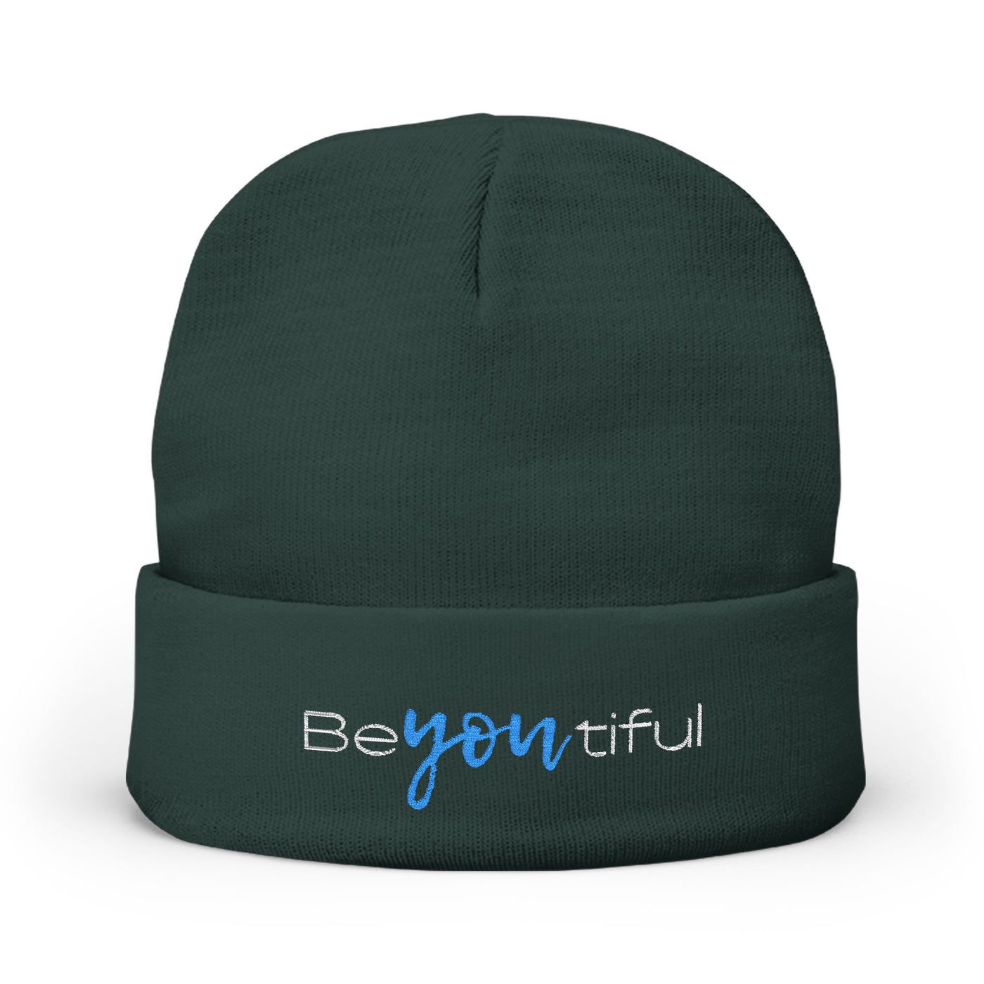 Cozy Embroidered Beanie - Beyond You-tiful- Mütze  Beanie