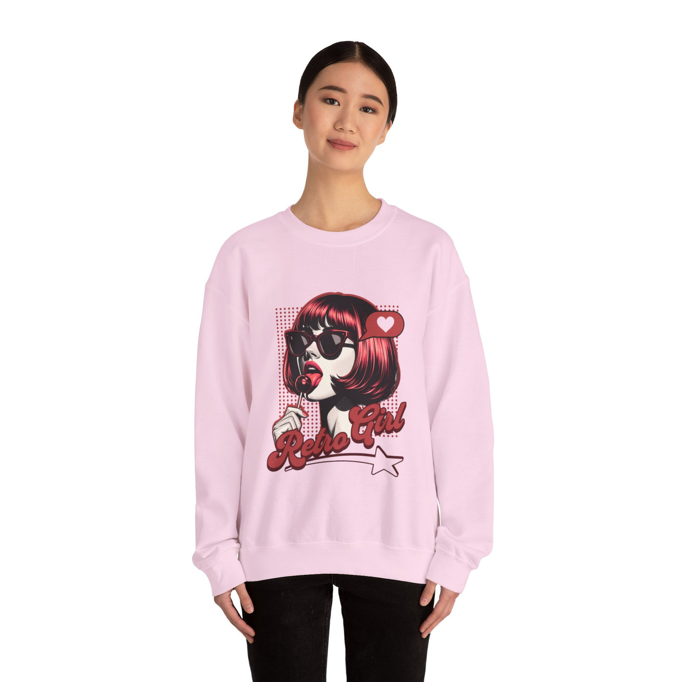 Retrogirl  Pop Art Women's Sweatshirt