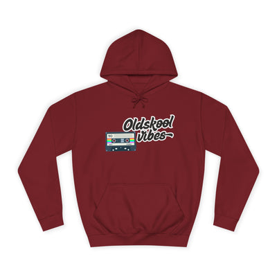 Oldskool Vibes- Hooded Sweatshirt - 'Oldskool' Graphic