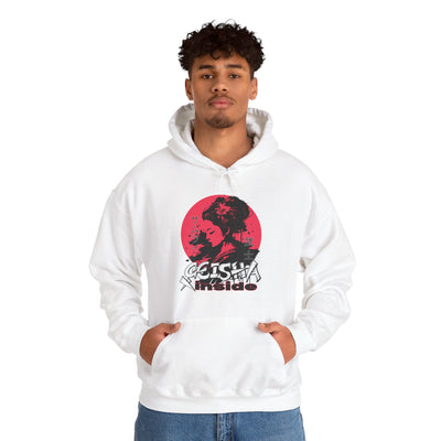 "Geisha Inside"Fleece Hoodie, Cozy