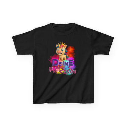Colorful Kids Tee - “Your Princess” Design - Fun &amp; Playful Shirt for Young Royalty