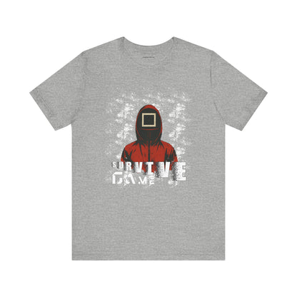 Squid Game Unisex Jersey Tee - Casual Graphic Shirt for Fans