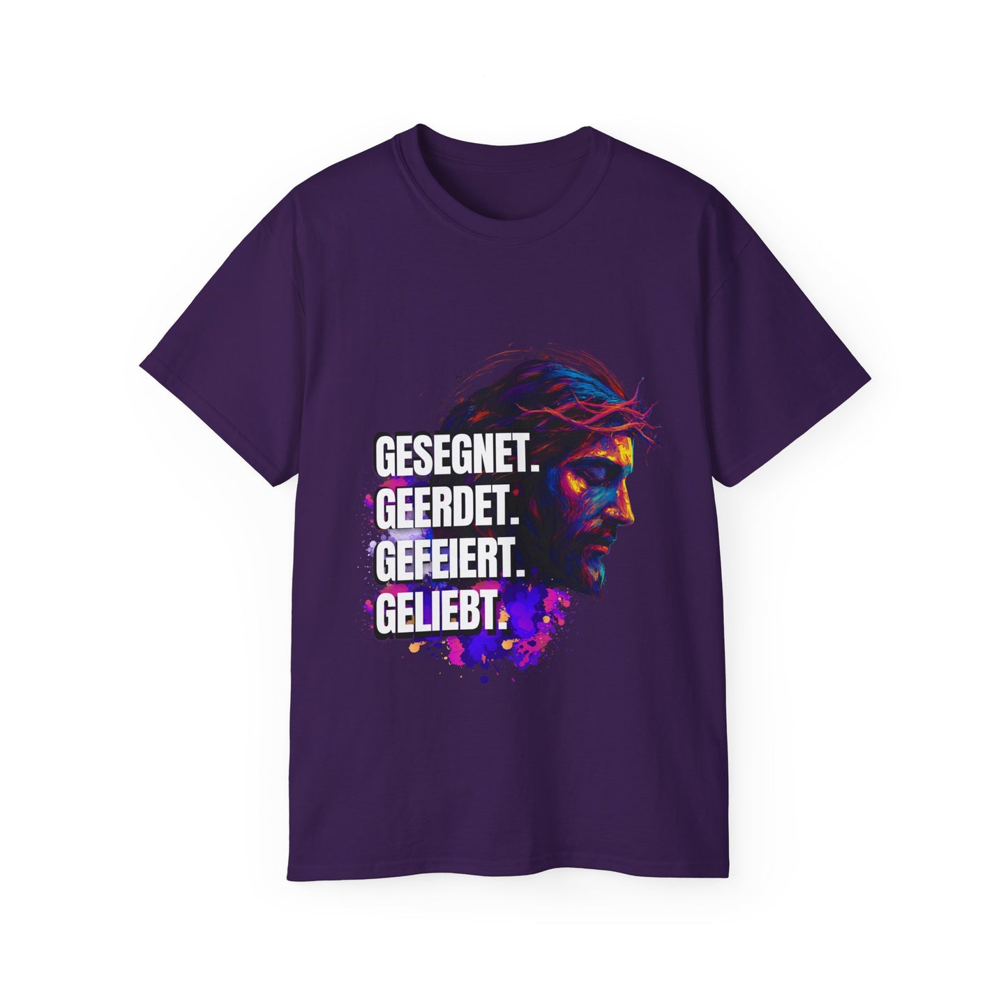 Gesegnet. Geerdet. Gefeiert. Geliebt - Jesus Shirt