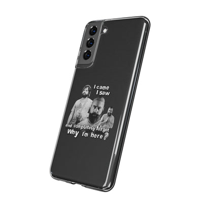 I Came, I Saw & Forgot, Alan Hangover -  Funny Phone Case  - Handyhülle -