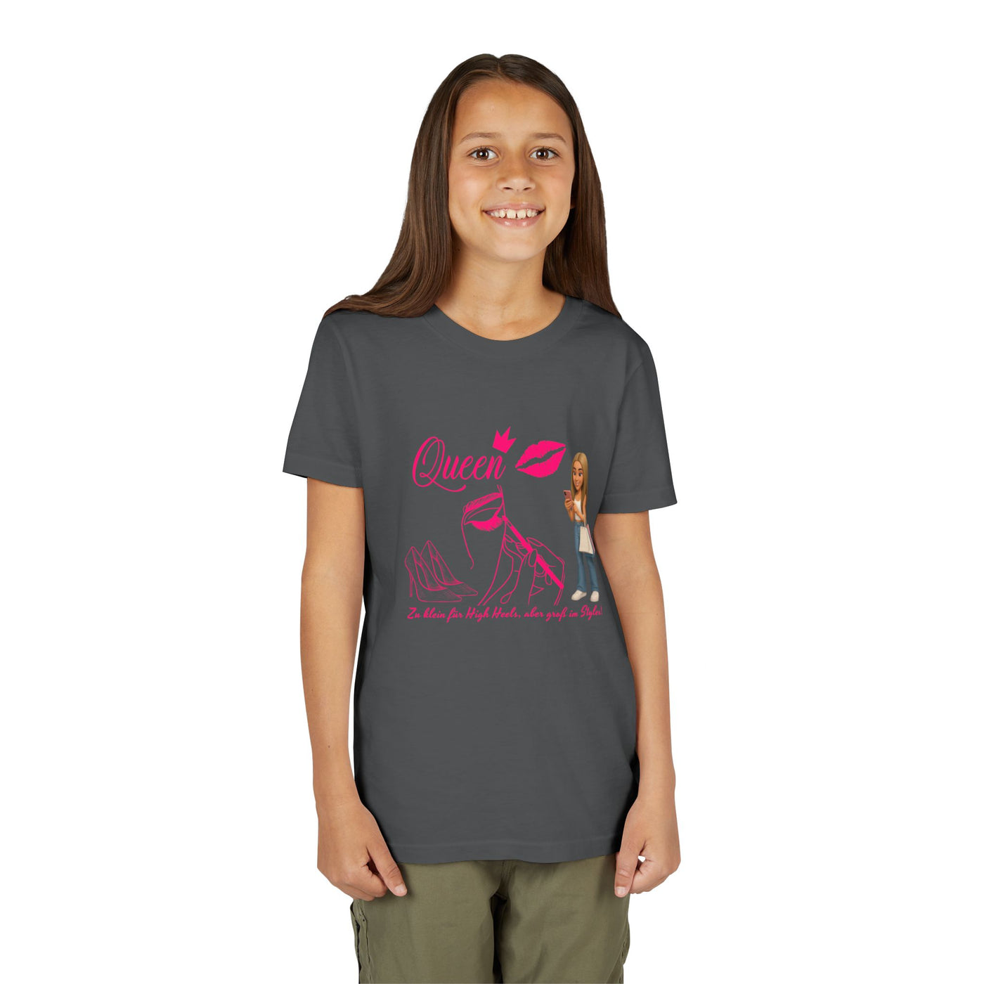 Girls' Queen Tee - Fun &amp; Stylish
