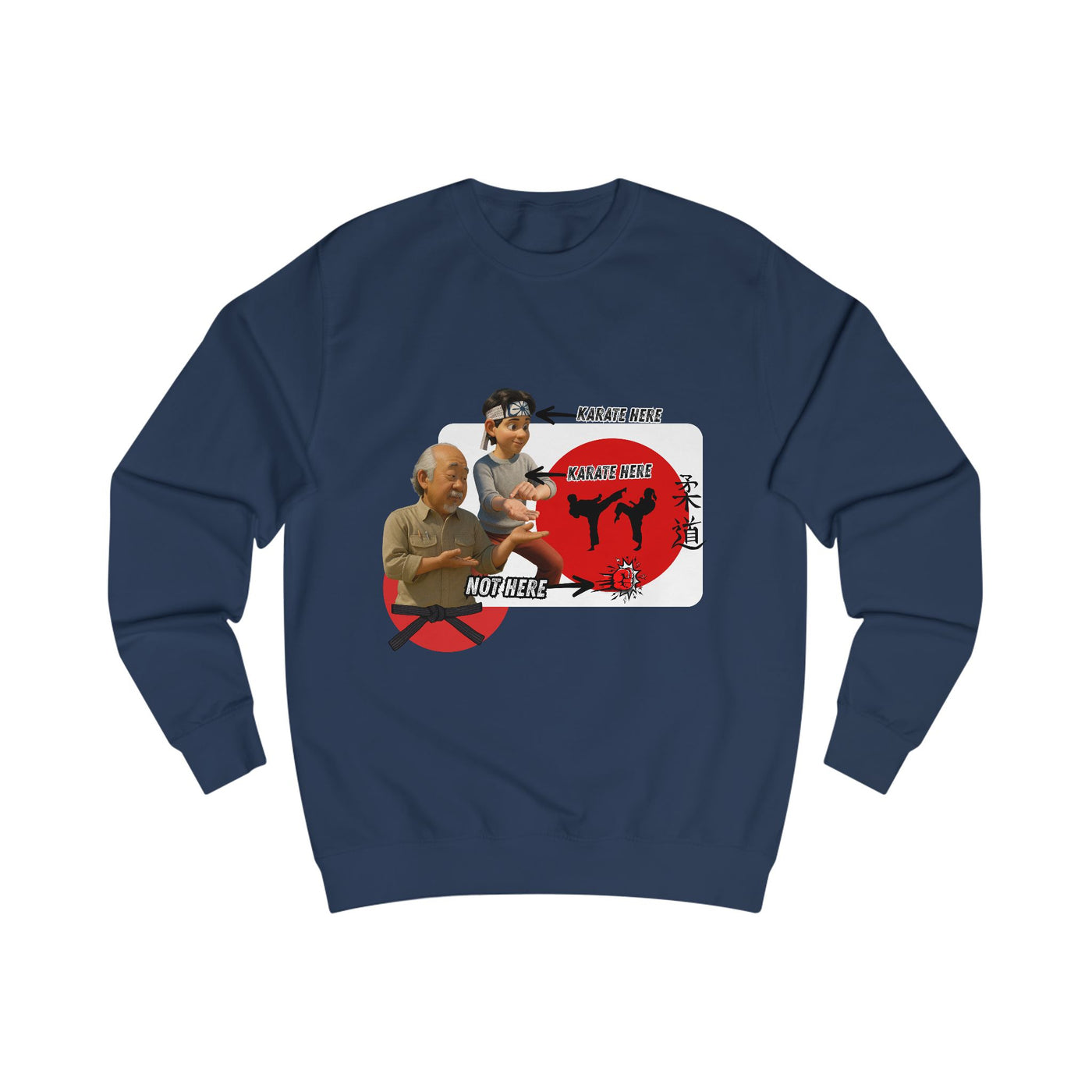 Karate Kid Vibes Sweatshirt – Unisex