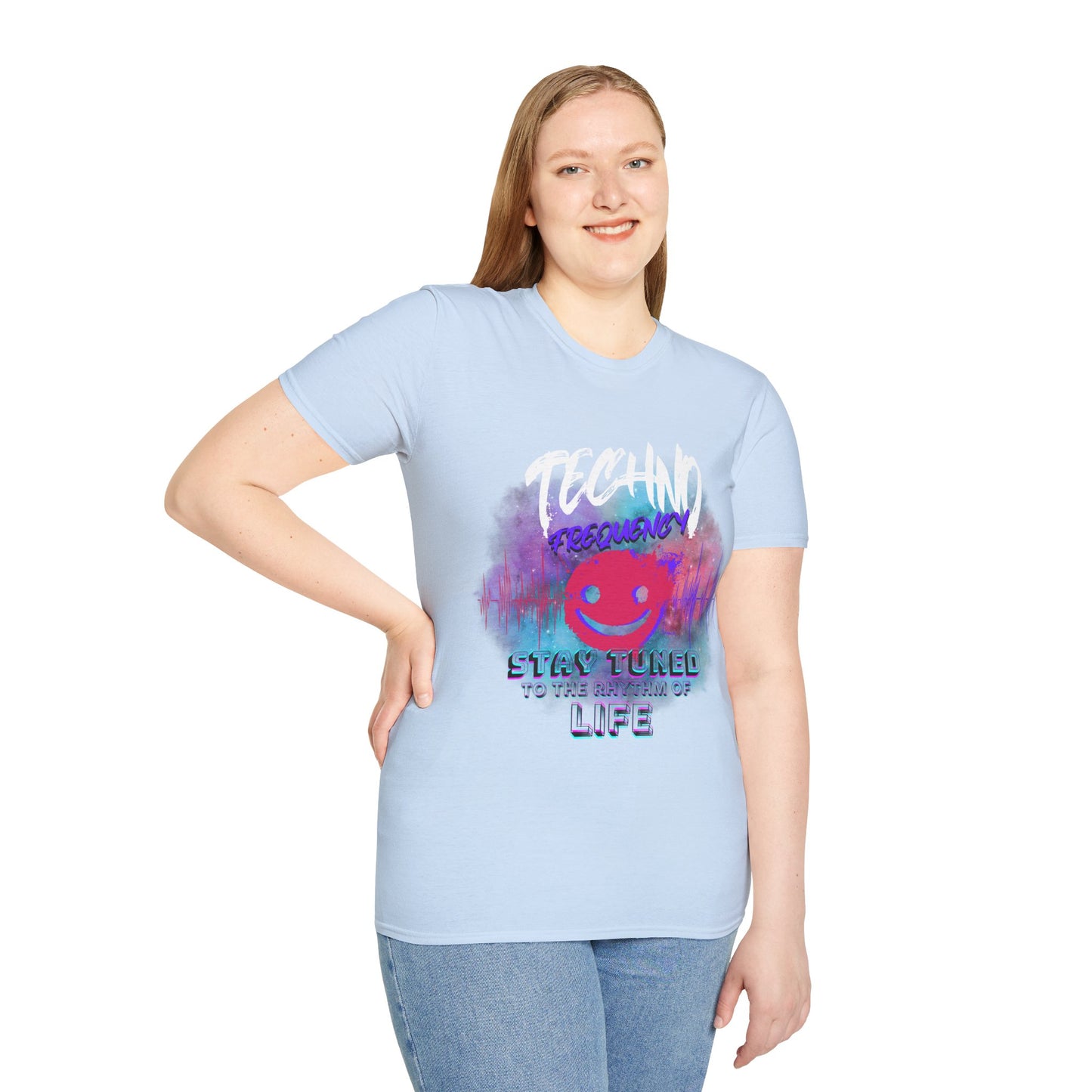Techno Vibe Unisex T-Shirt | Stay Tuned to the Rhythum of Life