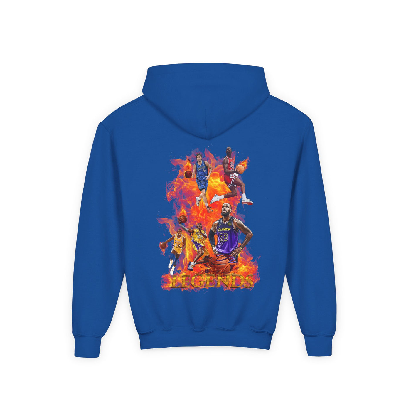 Teeny- Unisex Sports Hoodie, Legends of Basketball