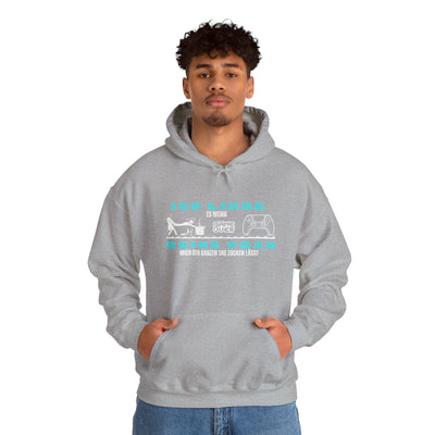 Gaming Love Unisex Hooded Sweatshirt - "Ich Liebe Es Wenn Meine Frau"