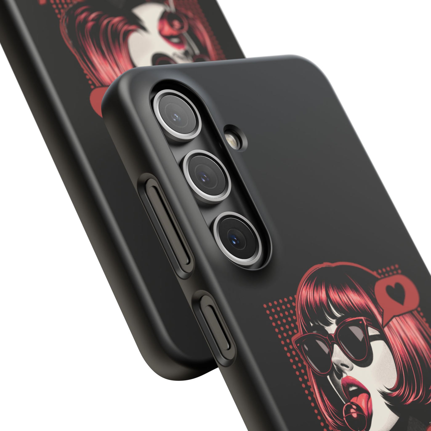 Retro Girl Snap Case Handyhülle