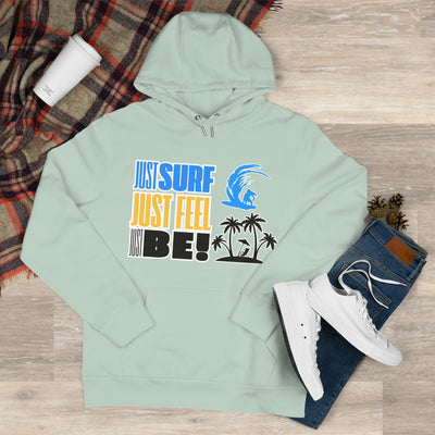 Just Surf Hooded Sweatshirt - Perfect for Beach Lovers and Surf Enthusiasts