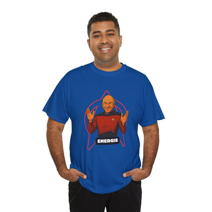 Energie Unisex Heavy Cotton Tee - Perfect for Sci-Fi Fans and Casual Wear