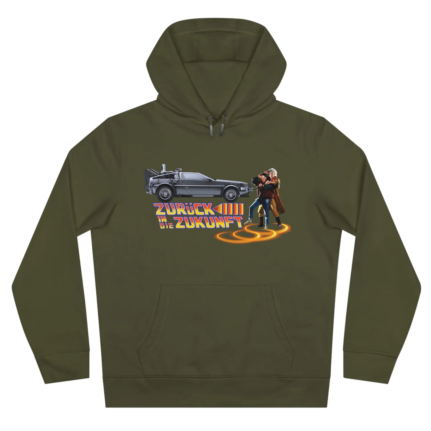 Back to the future - King Hooded Sweatshirt - Perfect for Movie Lovers and Casual Comfort 