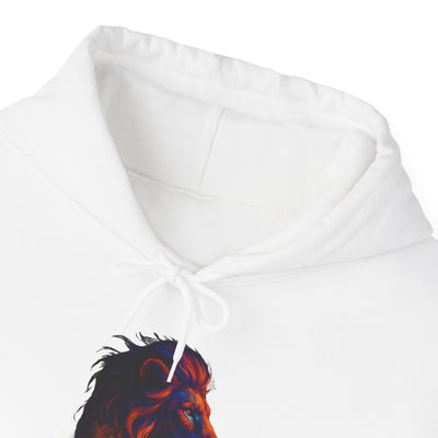 Inspirational Lion Hoodie "i am the king of my kingdom"