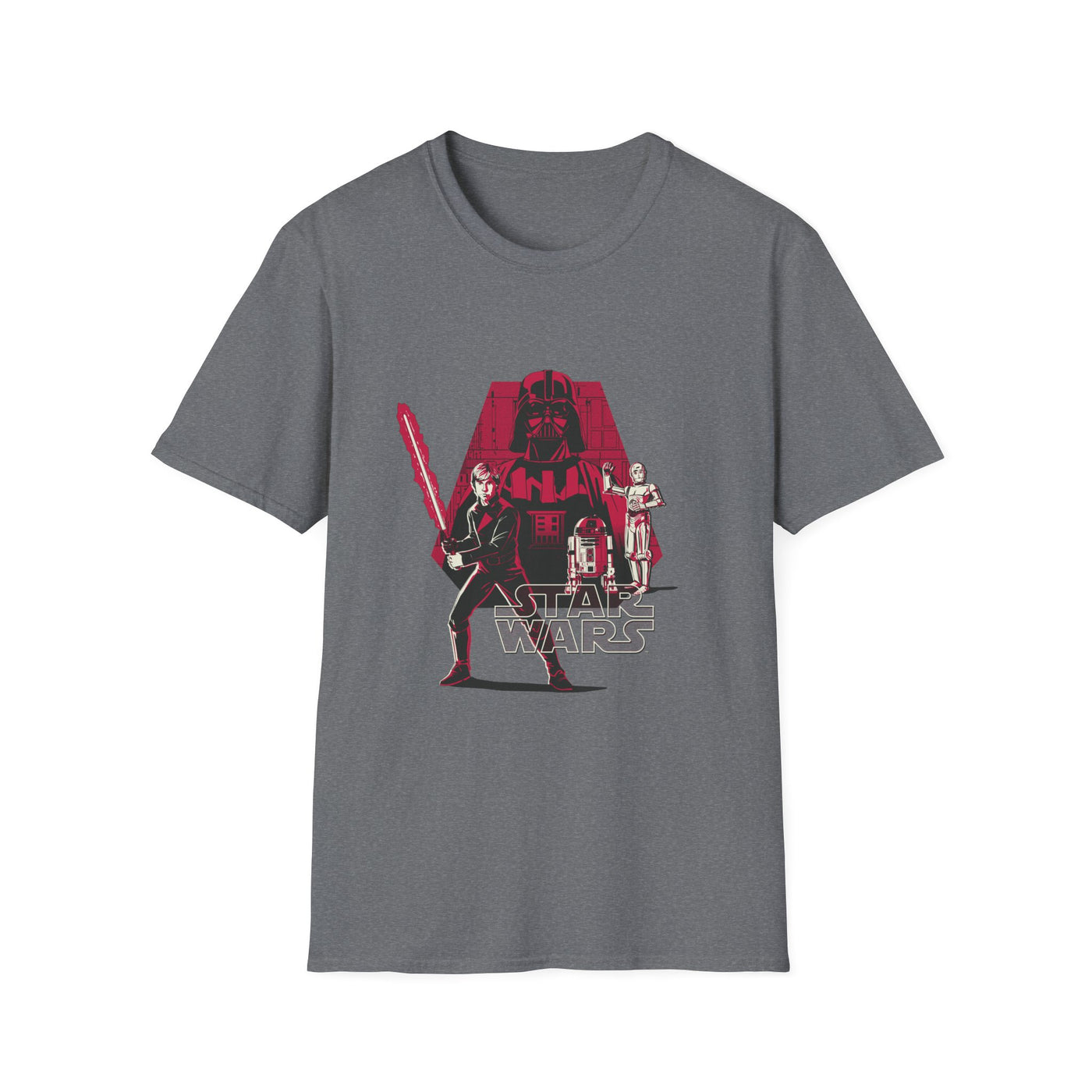 Star Wars Unisex Softstyle T-Shirt - Retro Graphic Tee
