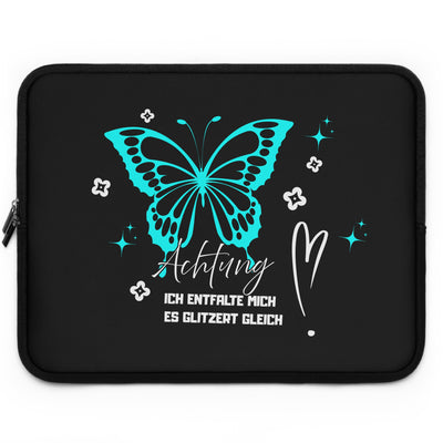 Laptop Tasche - Stylish Butterfly Laptop Sleeve - Schmetterling Laptop Tasche