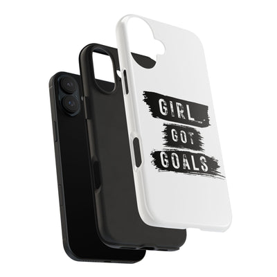 Handyhülle  Phone Case - "Girl Got Goals" - Stylish Protection for Ambitious Women