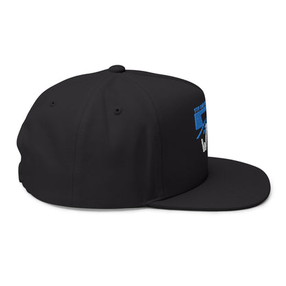 Flat Bill Cap - "You Can Go Your Own Way" Snapback
