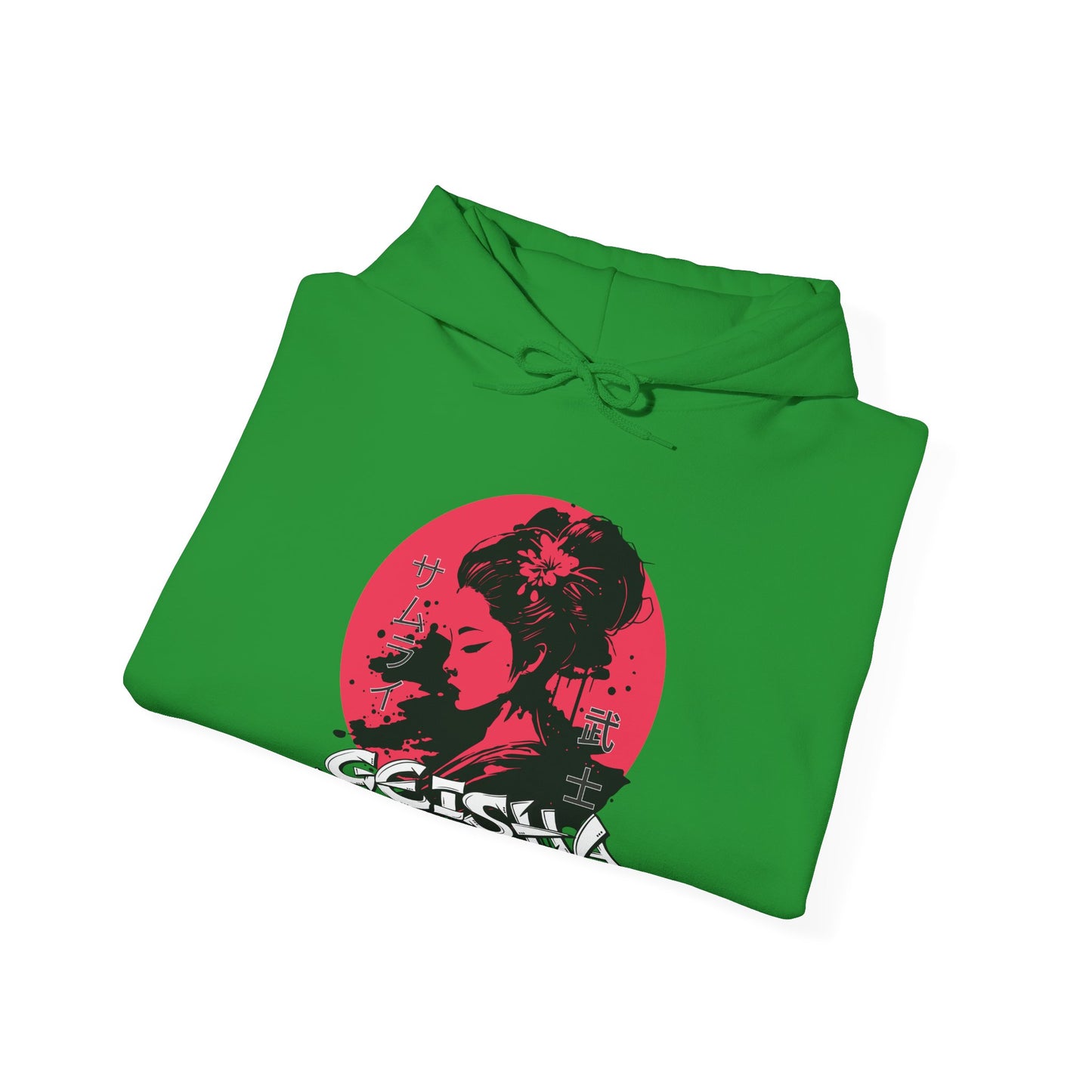 "Geisha Inside"Fleece Hoodie, Cozy