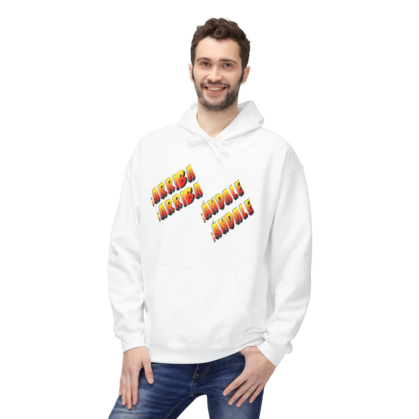 Hoodie with Arriba- Andale - Speedy Design