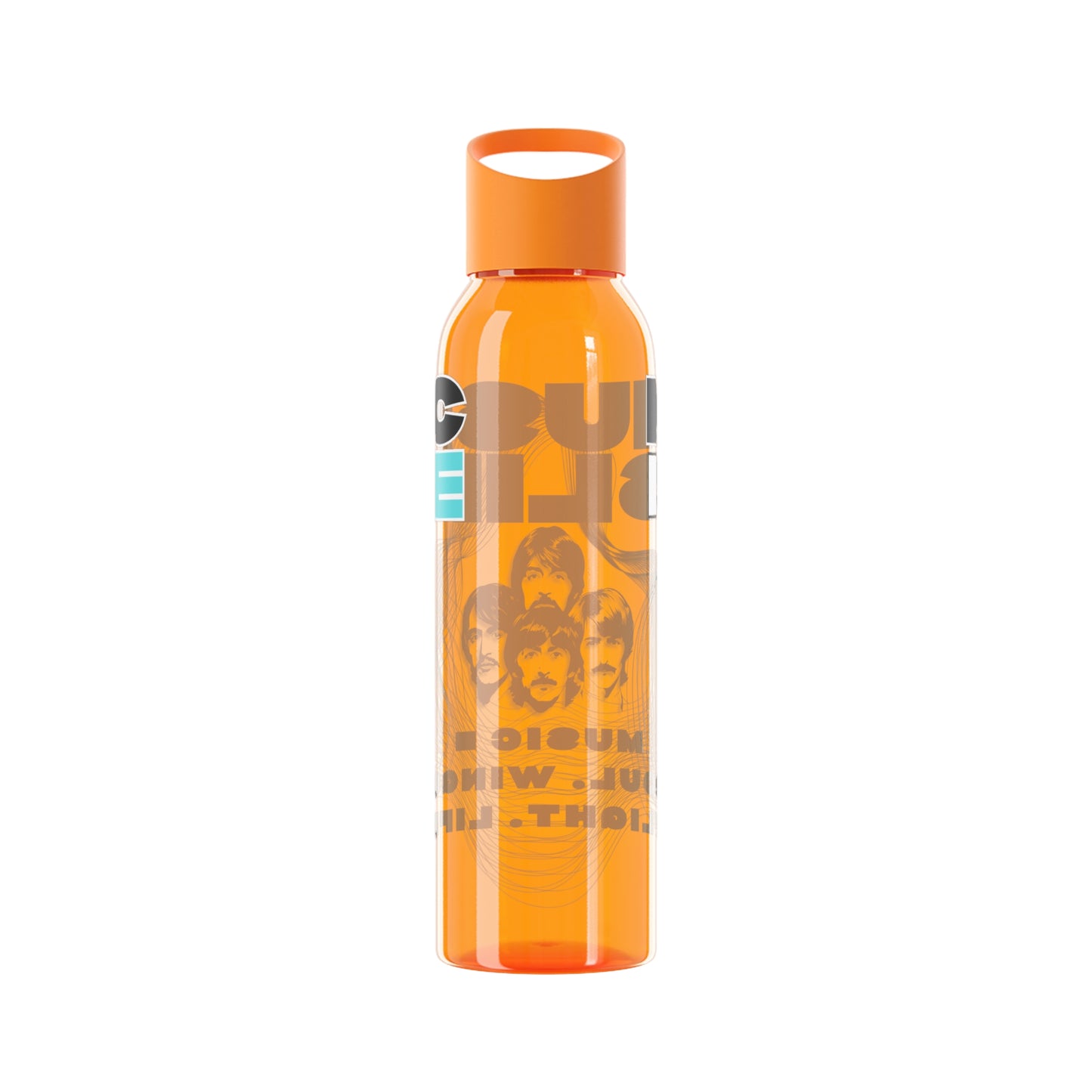 Stylish Music Water Bottle - Wasserflasche - Beatles Style Music is life