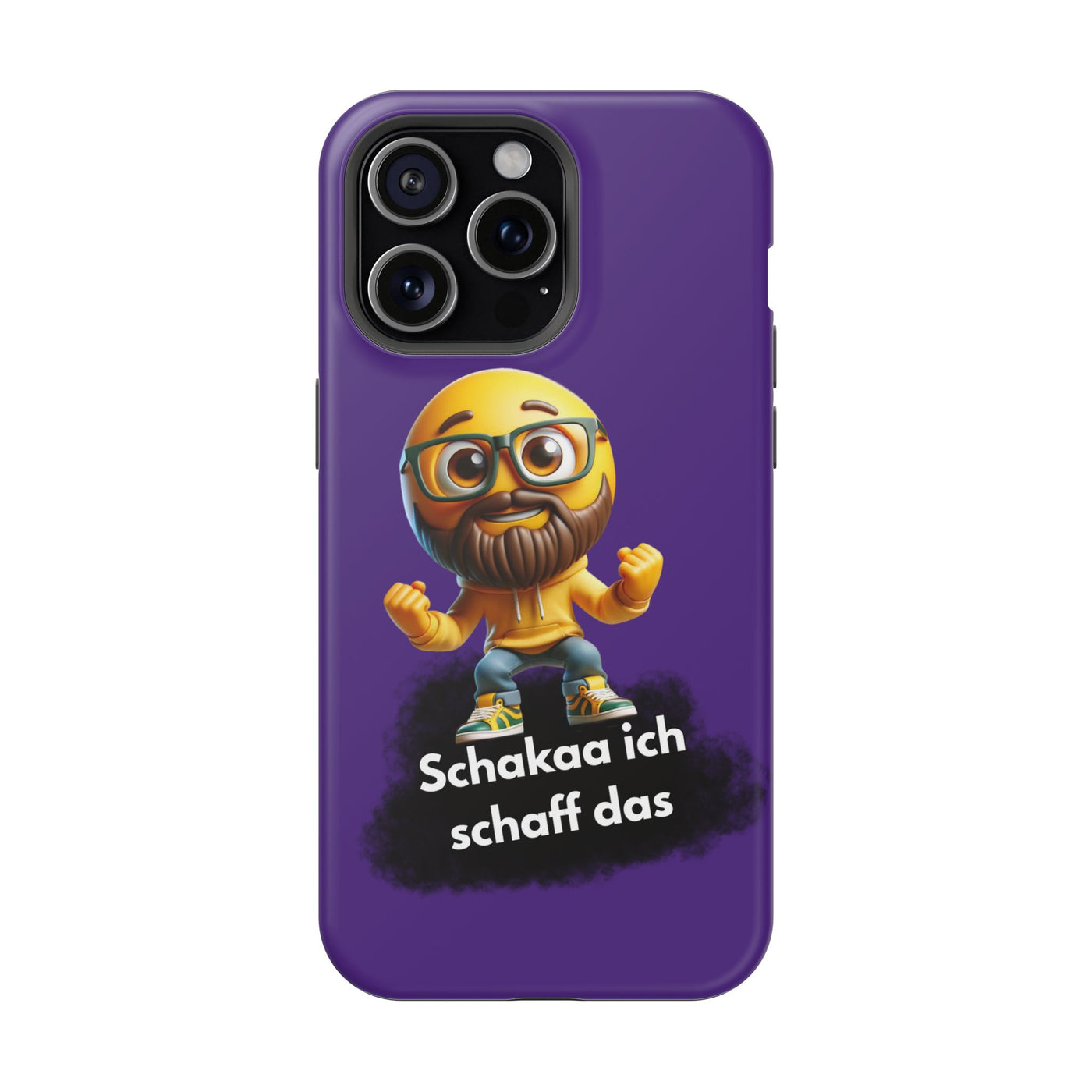 Motivational Impact-Resistant Phone Case - "Schakaa ich schaff das"