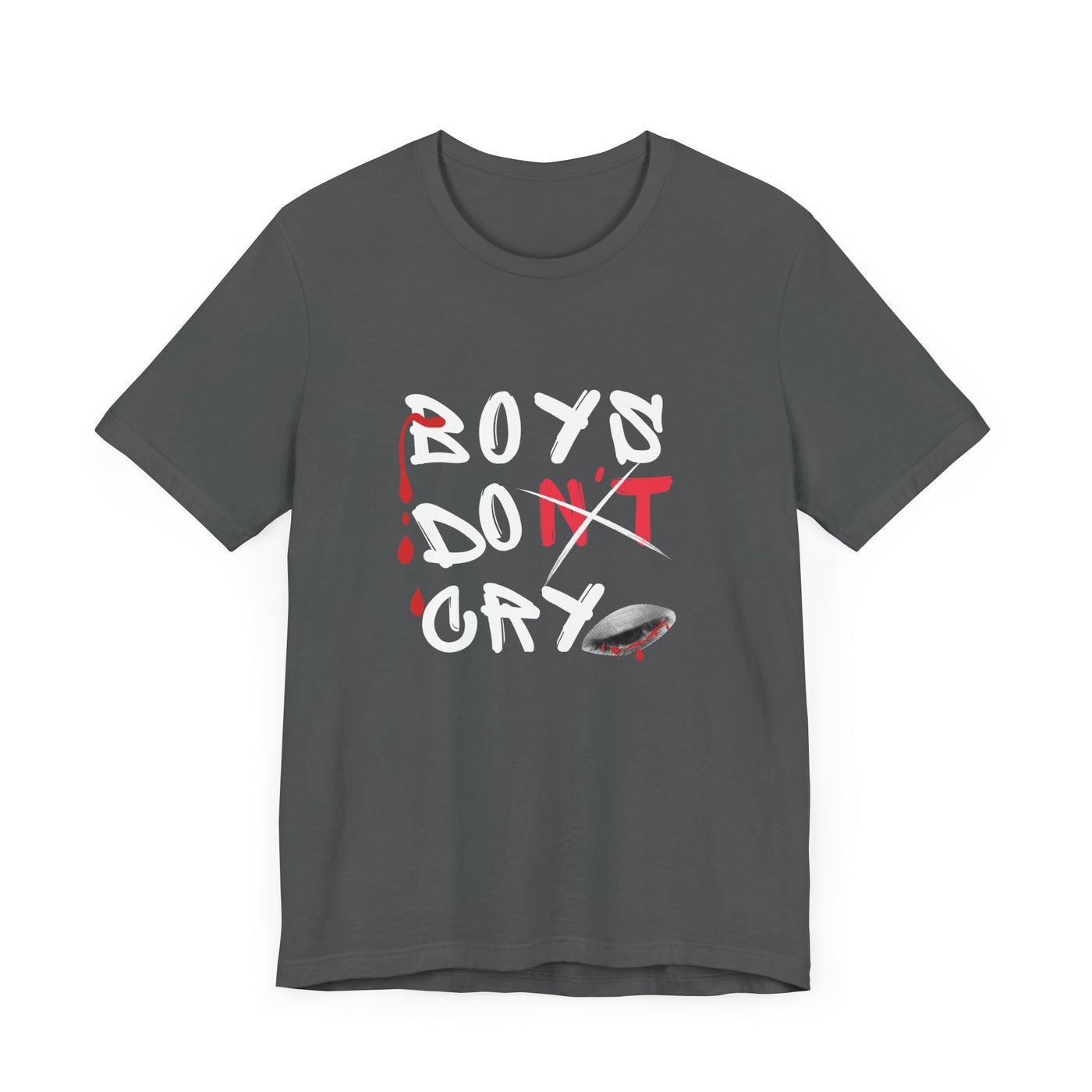 Boys Don't Cry for Men, Casual T-shirt