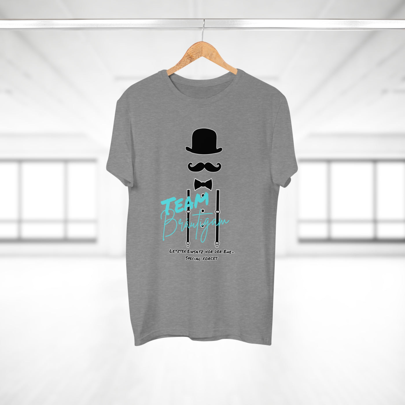 Team Bride Men's Groom "We celebrate the fairytale"