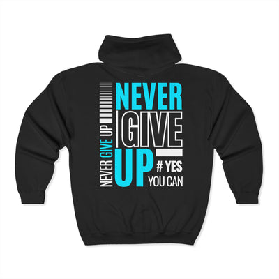 Never give up - Quit talking and start doing