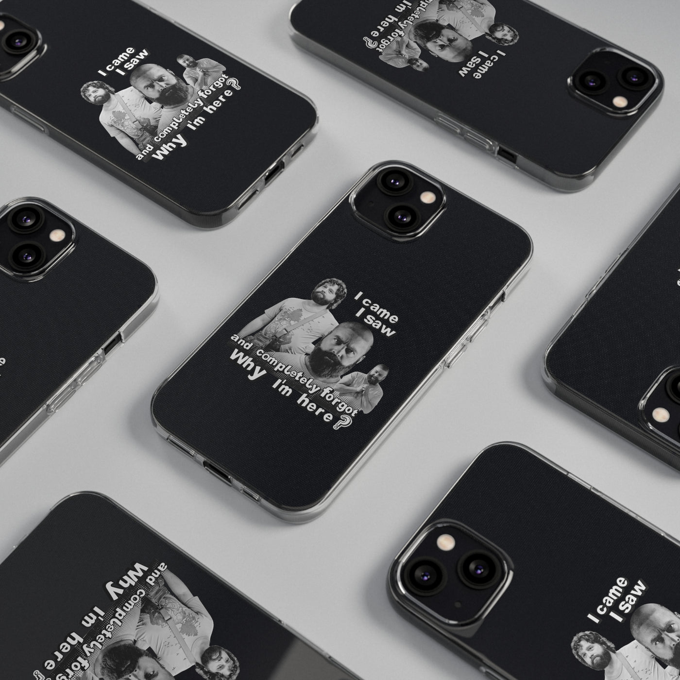 I Came, I Saw & Forgot, Alan Hangover -  Funny Phone Case  - Handyhülle -