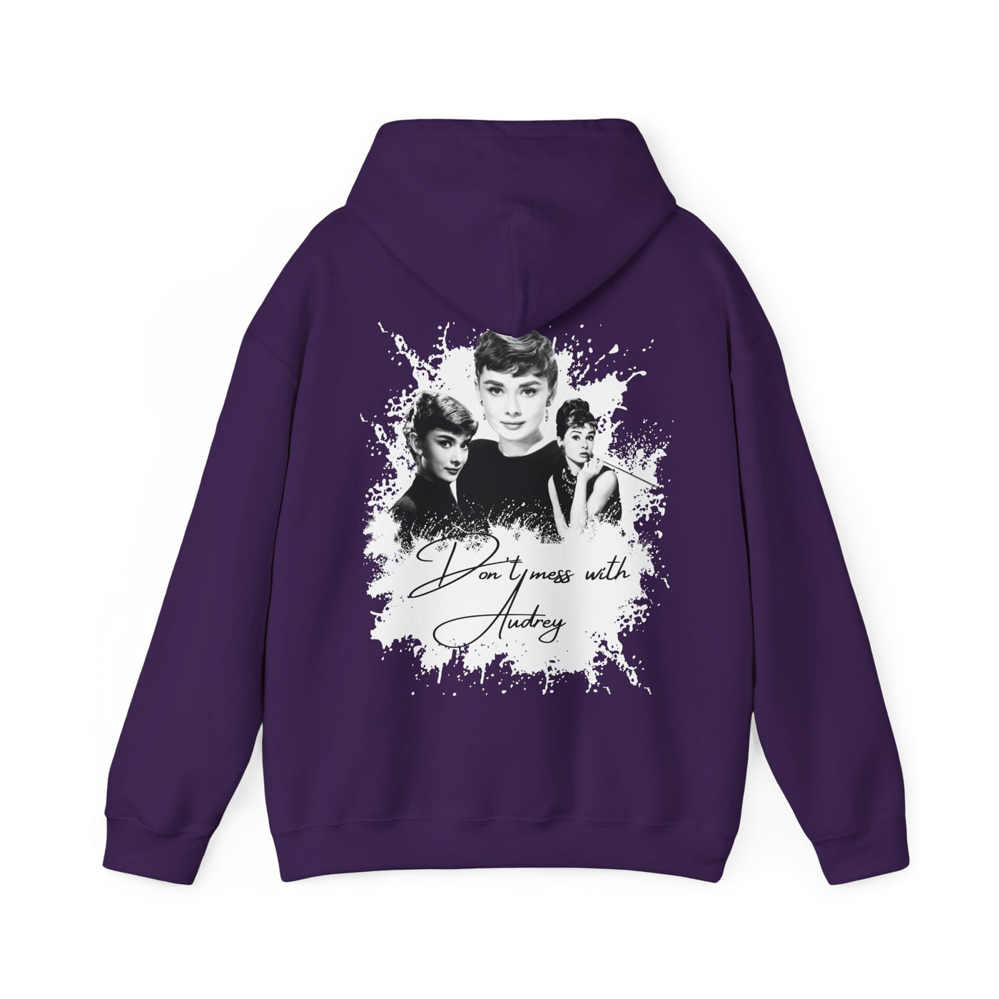 Retro Audrey Hepburn Hoodie - Classic Style