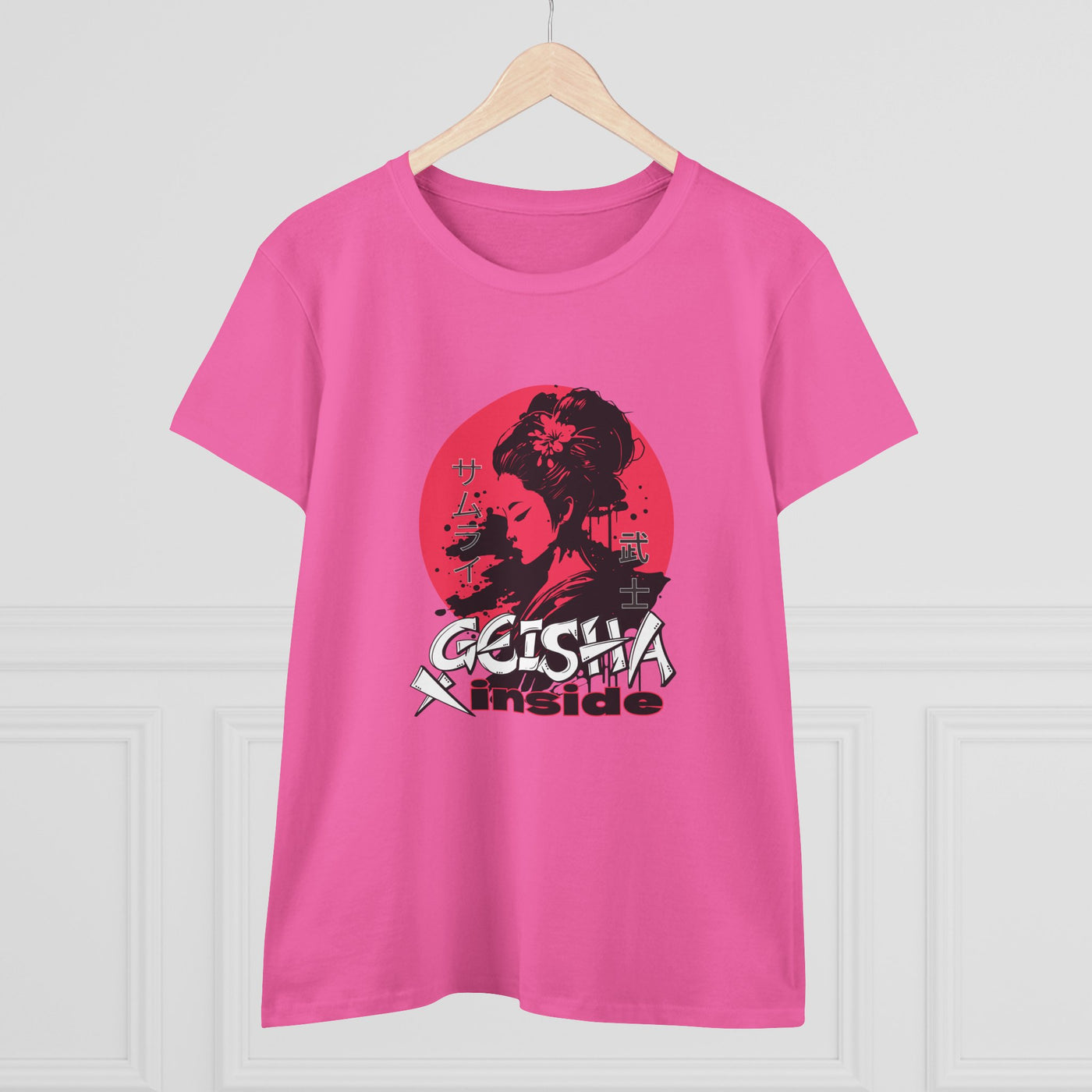 "Geisha Inside"Fleece Shirt, Cozy