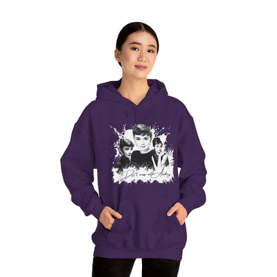 Retro Audrey Hepburn Hoodie - Classic Style