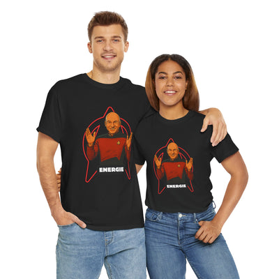 Energie Unisex Heavy Cotton Tee - Perfect for Sci-Fi Fans and Casual Wear