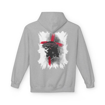 Faith-Inspired Hoodie: Blessed, Saved, Loved - Christian JESUS